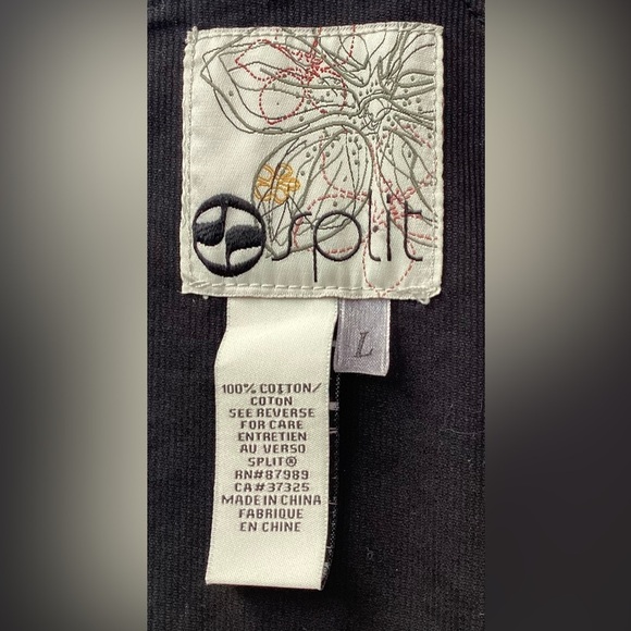 Splitz Black sturdy cotton zip up overall dress with pockets.small - Picture 11 of 14